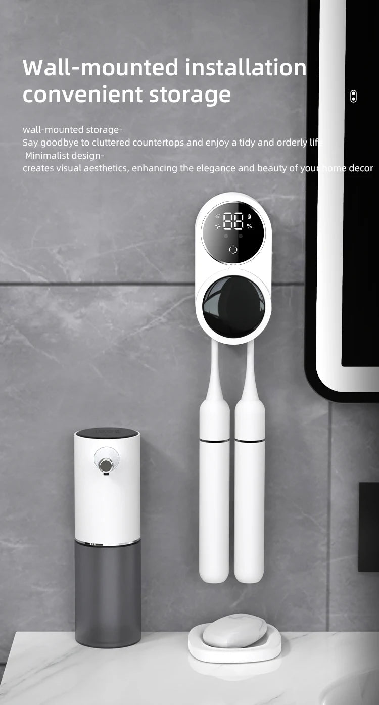 Portable UV Toothbrush Steriliser