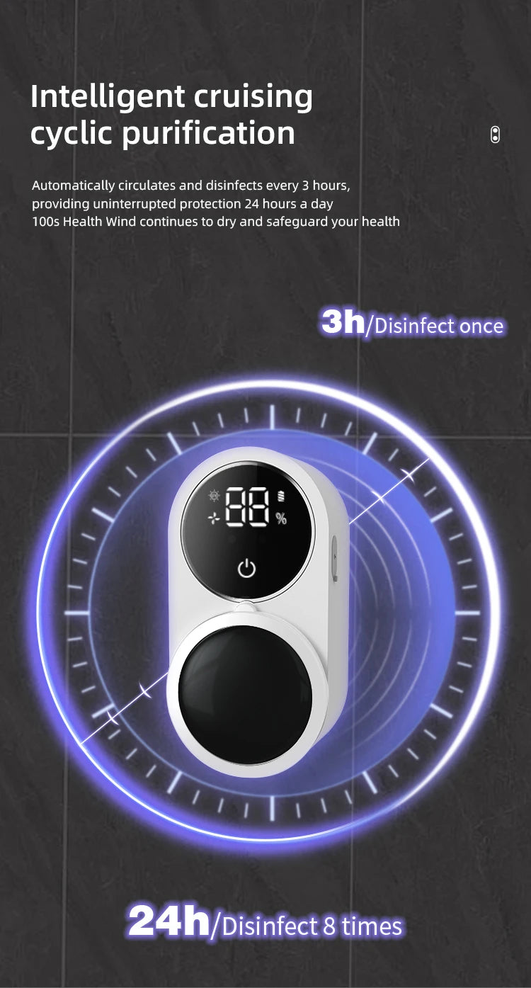 Portable UV Toothbrush Steriliser