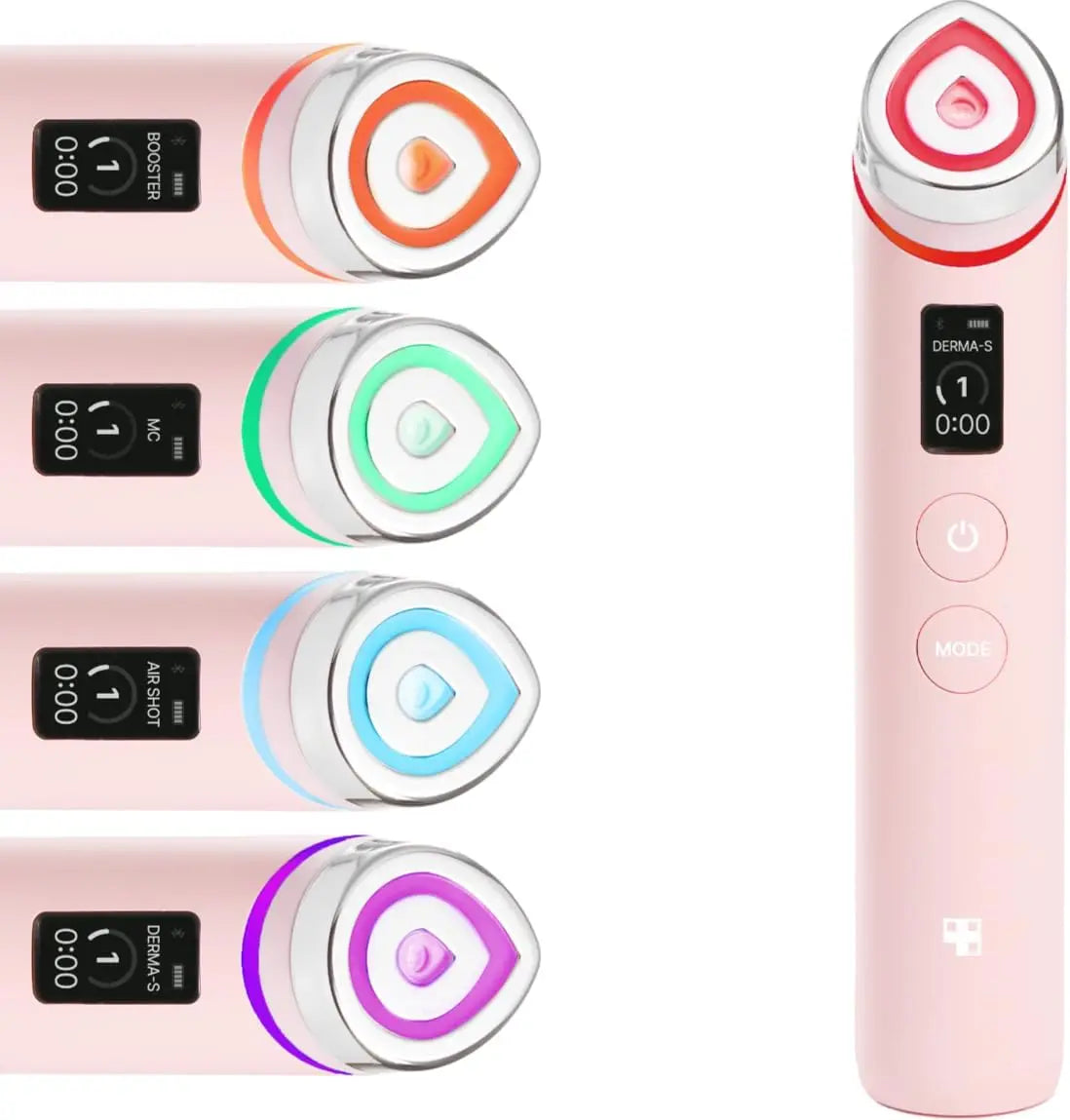 6-In-1 Real Glass Glow Beauty Massager