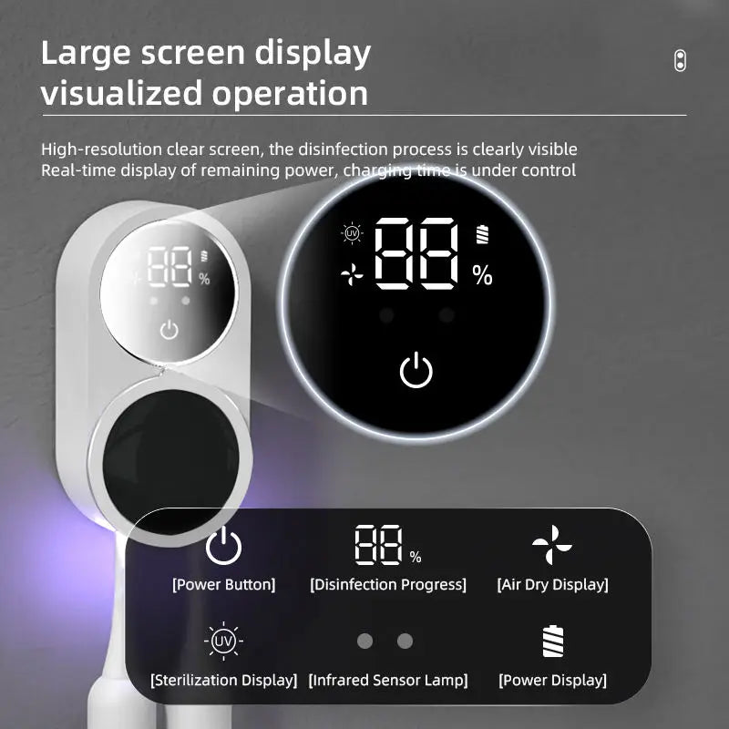 Portable UV Toothbrush Steriliser