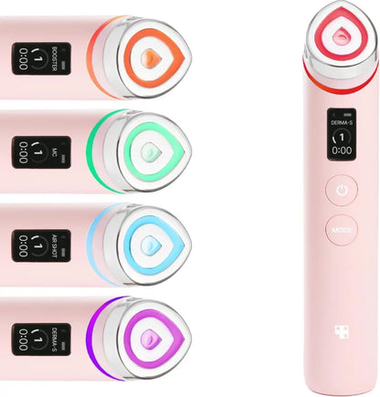 6-In-1 Real Glass Glow Beauty Massager